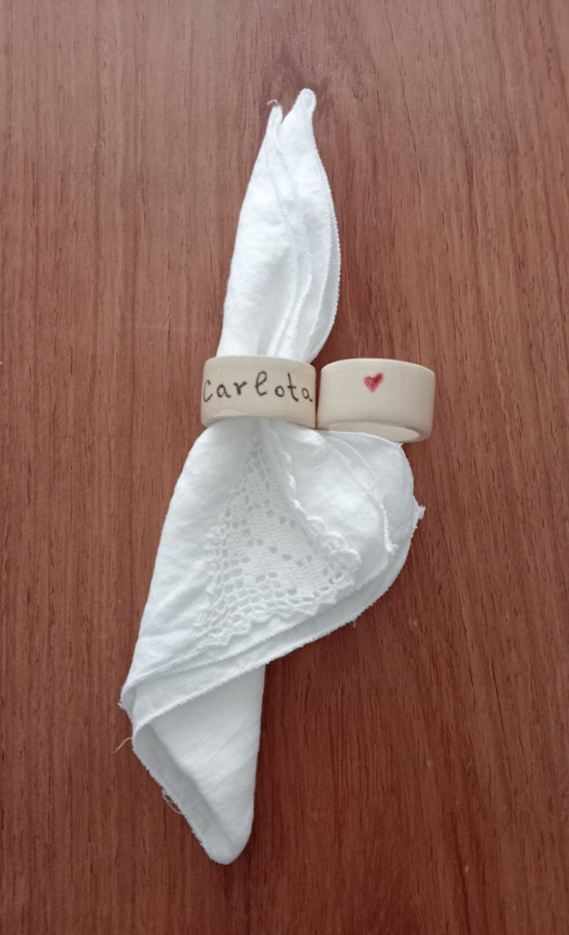 Guardanapeiros  6 € a unidade